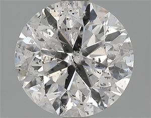 Picture of 1.52 Carats, Round Diamond with Excellent Cut, D Color, SI3 Clarity and Certified by EGL