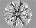 1.52 quilates, Redondo Diamante , Color D, claridad SI3 y certificado por EGL