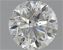 1.50 Carats, Round Diamond with Very Good Cut, F Color, SI2 Clarity and Certified by EGL