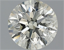 2.30 quilates, Redondo Diamante , Color H, claridad SI1 y certificado por EGL
