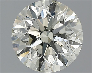 Picture of 2.30 Carats, Round Diamond with Excellent Cut, H Color, SI1 Clarity and Certified by EGL