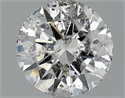 2.01 quilates, Redondo Diamante , Color F, claridad SI2 y certificado por EGL