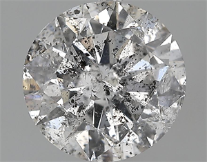 Picture of 2.02 Carats, Round Diamond with Excellent Cut, E Color, SI3 Clarity and Certified by EGL