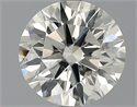 2.01 quilates, Redondo Diamante , Color H, claridad SI1 y certificado por EGL