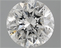 2.10 Carats, Round Diamond with Very Good Cut, D Color, SI2 Clarity and Certified by EGL