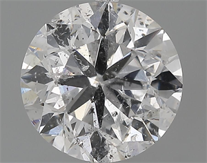 Picture of 2.01 Carats, Round Diamond with Excellent Cut, D Color, SI2 Clarity and Certified by EGL