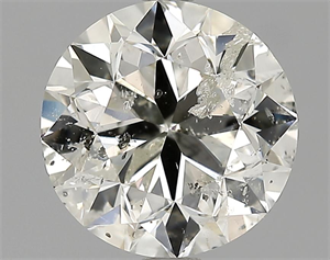 Picture of 2.01 Carats, Round Diamond with Very Good Cut, H Color, SI2 Clarity and Certified by EGL