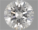 2.01 Carats, Round Diamond with Excellent Cut, G Color, VVS2 Clarity and Certified by EGL