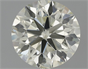 2.18 quilates, Redondo Diamante , Color H, claridad SI1 y certificado por EGL