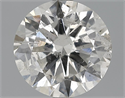 2.01 Carats, Round Diamond with Excellent Cut, F Color, SI2 Clarity and Certified by EGL