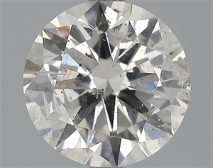 Picture of 2.01 Carats, Round Diamond with Excellent Cut, F Color, SI2 Clarity and Certified by EGL