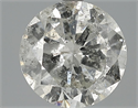 2.70 quilates, Redondo Diamante , Color G, claridad SI2 y certificado por EGL