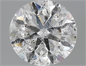 3.08 quilates, Redondo Diamante , Color D, claridad SI2 y certificado por EGL