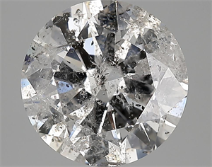 Picture of 4.16 Carats, Round Diamond with Very Good Cut, D Color, SI3 Clarity and Certified by EGL