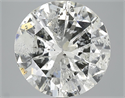 6.96 quilates, Redondo Diamante , Color G, claridad SI3 y certificado por EGL