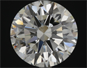 3.13 Carats, Round Diamond with Excellent Cut, I Color, VS1 Clarity and Certified by EGL