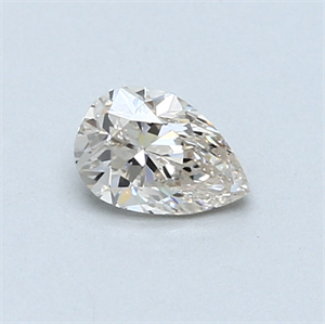 Picture of 0.44 Carats, Pear Diamond with  Cut, K Color, VS2 Clarity and Certified by GIA
