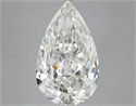 8.03 Carats, Pear Diamond with  Cut, G Color, VS2 Clarity and Certified by GIA