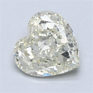 Picture of 1.73 Carats, Heart Diamond with  Cut, M Color, SI2 Clarity and Certified by GIA