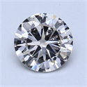 0.91 quilates, Redondo Diamante , Color J, claridad SI1 y certificado por GIA