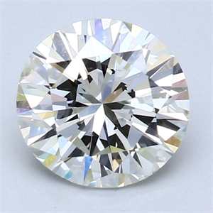 Picture of 1.70 Carats, Round Diamond with Very Good Cut, J Color, VVS2 Clarity and Certified by GIA