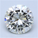 1.50 Carats, Round Diamond with Good Cut, K Color, VS1 Clarity and Certified by GIA