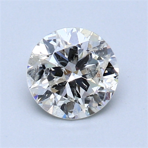 Picture of 0.77 Carats, Round Diamond with Very Good Cut, G Color, SI2 Clarity and Certified by EGL