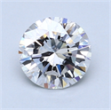 1.21 Carats, Round Diamond with Very Good Cut, E Color, VVS1 Clarity and Certified by GIA