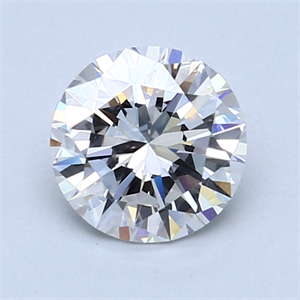 Foto 1.21 quilates, Redondo Diamante , Color E, claridad VVS1 y certificado por GIA de