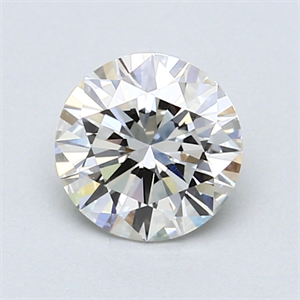 Picture of 1.00 Carats, Round Diamond with Excellent Cut, H Color, VVS1 Clarity and Certified by GIA