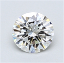 1.11 Carats, Round Diamond with Excellent Cut, H Color, VVS1 Clarity and Certified by GIA