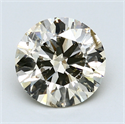 3.15 Carats, Round Diamond with Very Good Cut, J Color, SI2 Clarity and Certified by EGL