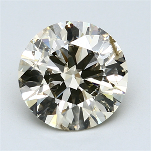 Picture of 3.15 Carats, Round Diamond with Very Good Cut, J Color, SI2 Clarity and Certified by EGL