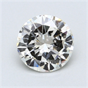 1.01 quilates, Redondo Diamante , Color J, claridad VS1 y certificado por GIA