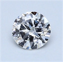 0.90 Carats, Round Diamond with Fair Cut, H Color, VS2 Clarity and Certified by GIA