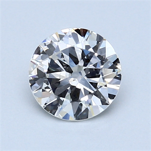 Picture of 0.90 Carats, Round Diamond with Fair Cut, H Color, VS2 Clarity and Certified by GIA
