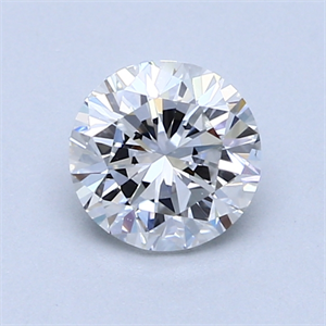 Picture of 1.01 Carats, Round Diamond with Good Cut, F Color, SI1 Clarity and Certified by GIA