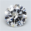 2.02 Carats, Round Diamond with Very Good Cut, D Color, SI1 Clarity and Certified by GIA