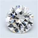 1.56 Carats, Round Diamond with Very Good Cut, G Color, VVS1 Clarity and Certified by GIA
