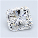 2.01 Carats, Radiant Diamond with  Cut, E Color, VS1 Clarity and Certified by GIA