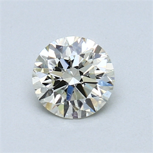 Picture of 0.54 Carats, Round Diamond with Excellent Cut, H Color, VS2 Clarity and Certified by EGL