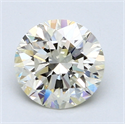1.71 quilates, Redondo Diamante , Color I, claridad SI1 y certificado por EGL