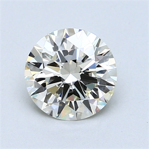 Picture of 1.01 Carats, Round Diamond with Excellent Cut, M Color, VS1 Clarity and Certified by GIA
