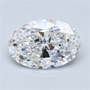 Picture of 2.08 Carats, Oval Diamond with  Cut, E Color, IF Clarity and Certified by GIA