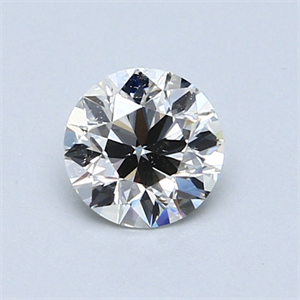 Picture of 0.70 Carats, Round Diamond with Very Good Cut, G Color, VS2 Clarity and Certified by EGL