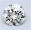 2.01 quilates, Redondo Diamante , Color L, claridad VVS1 y certificado por GIA
