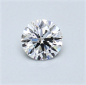 0.40 Carats, Round Diamond with Very Good Cut, E Color, VS1 Clarity and Certified by GIA