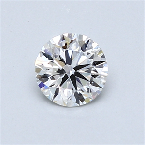 Picture of 0.58 Carats, Round Diamond with Very Good Cut, G Color, I1 Clarity and Certified by GIA