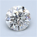 1.51 quilates, Redondo Diamante , Color E, claridad SI2 y certificado por EGL