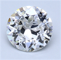 2.01 Carats, Round Diamond with  Cut, F Color, VS2 Clarity and Certified by GIA